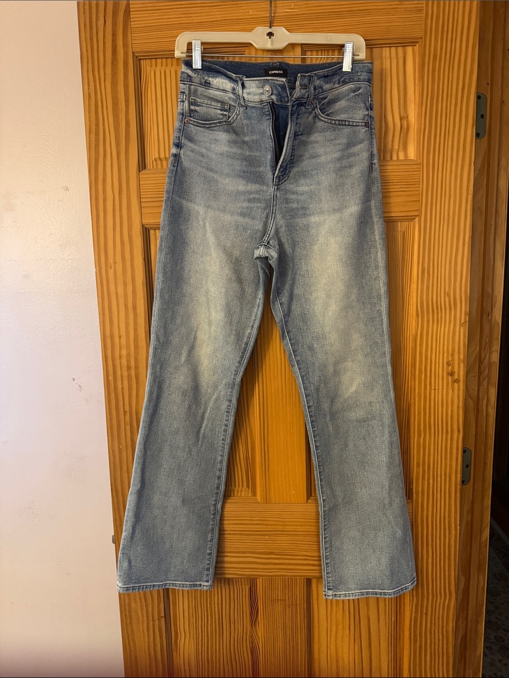 Express Women's Light Blue Boot Cut Jeans